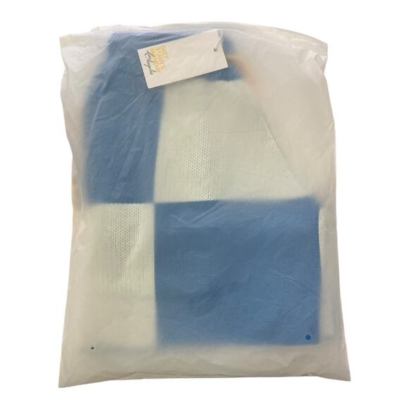 Diet Starts Monday Checkered Jacquard Shorts Blue Men's Small Los Angeles DSM - Picture 5 of 5